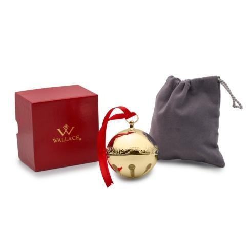 $123.00 Gold Plated Sleigh Bell 33rd Edition