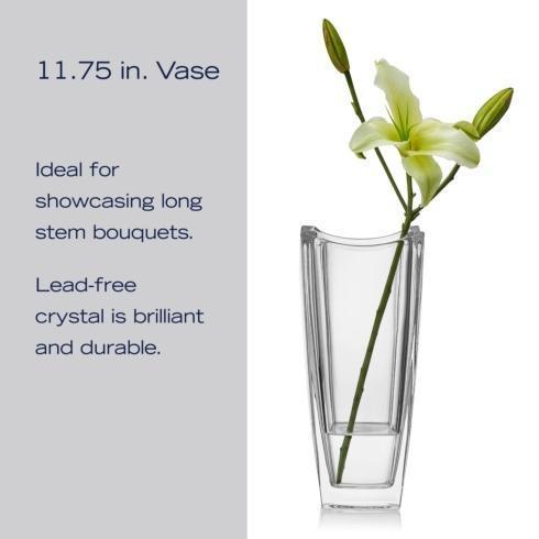 $100.00 11.75IN Crystal Vase