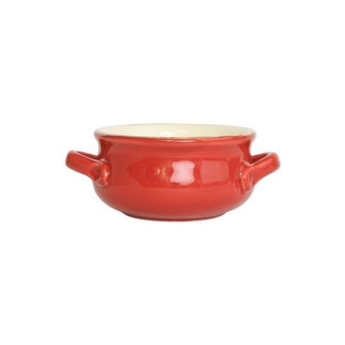 $38.00 Red Small Handled Round Baker