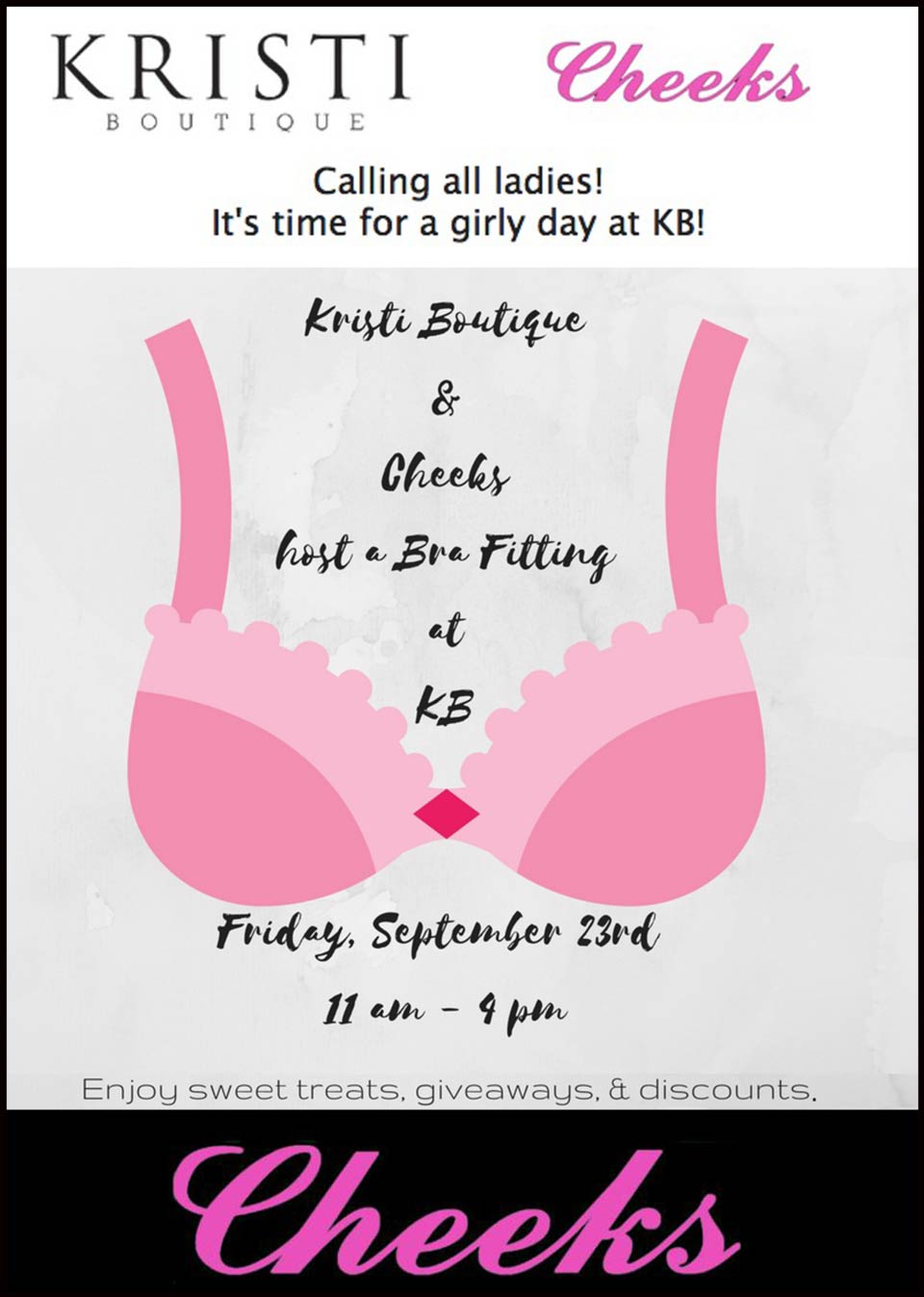 bra fitting event near me