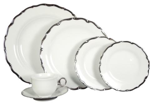 $275.00 Ultra-White 5 Piece Place Setting