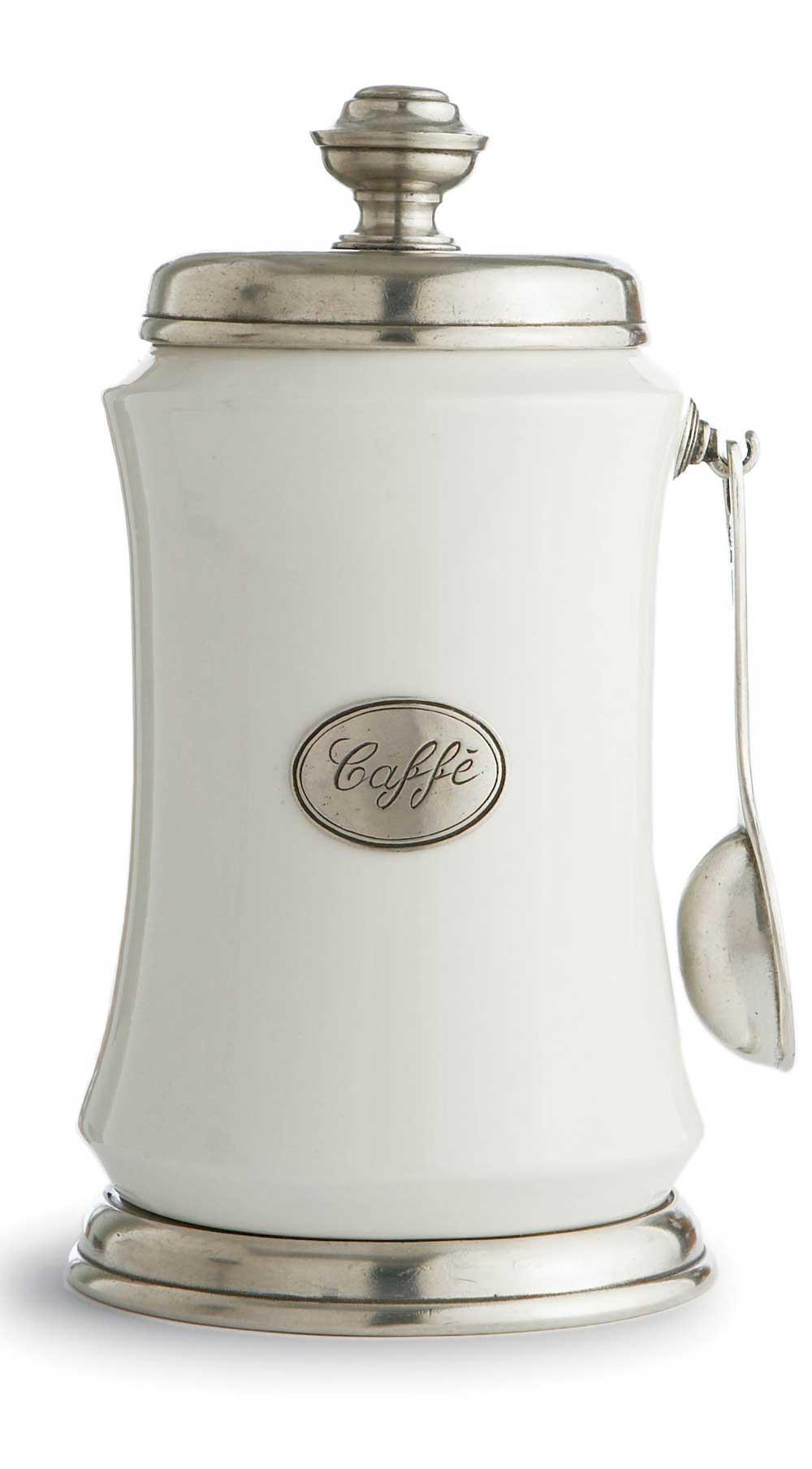 Coffee Canister with Spoon