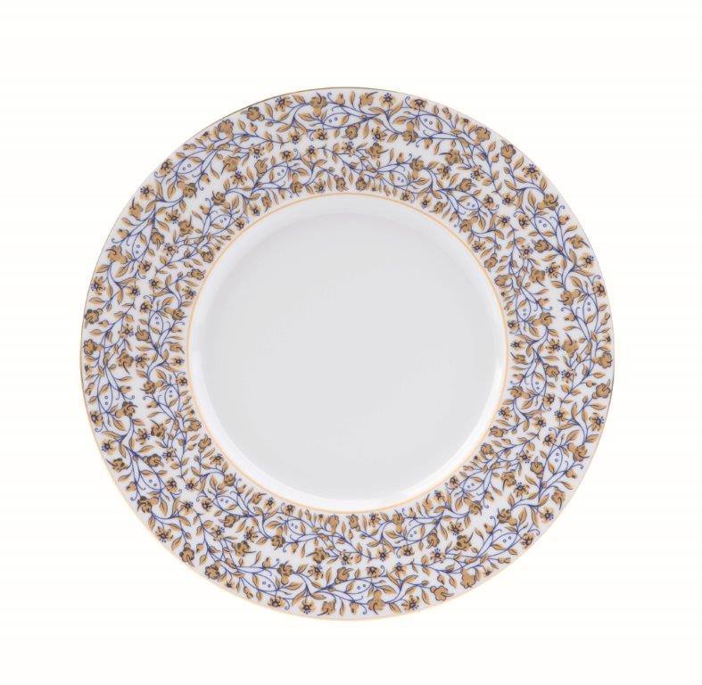 White dinner plate
