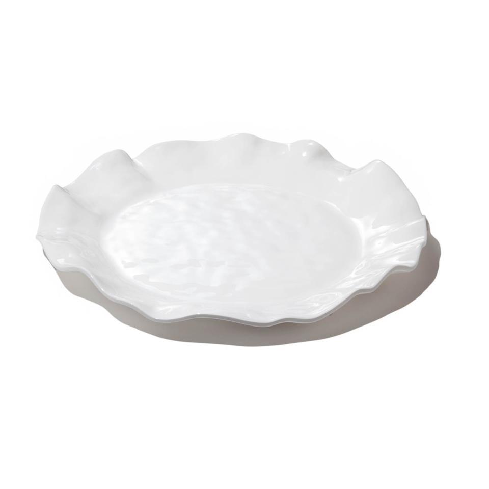 Havana round platter white