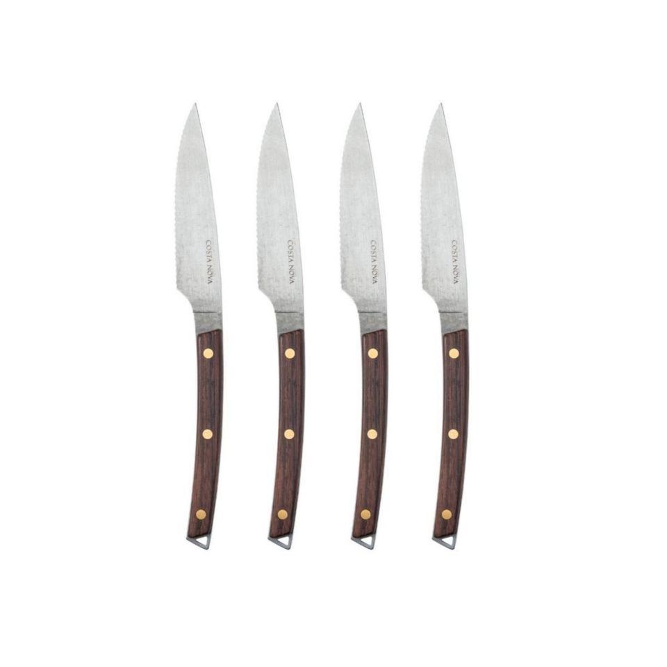 Pewter Set/4 Steak Knives