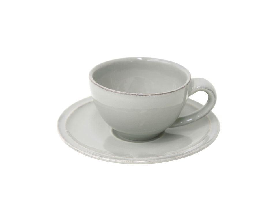 Friso - Grey Coffee Cup & Saucer Set/4