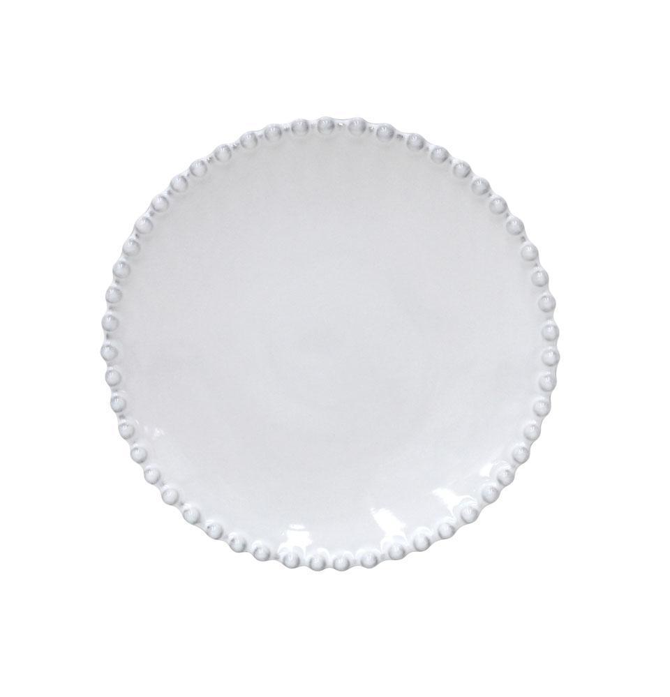Pearl - White Bread Plate Set/4