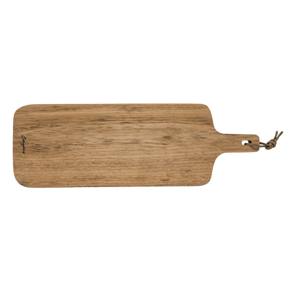 Oak Wood Cutting/Serving Board w/ Handle 21"