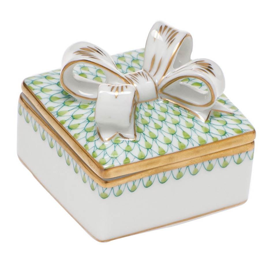 Box with Bow - Key Lime