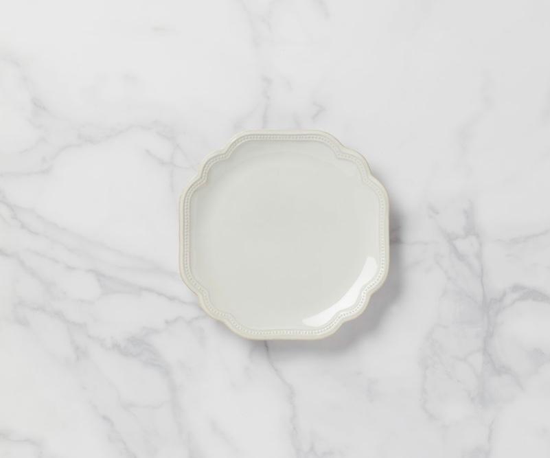 White 9" Accent Plate