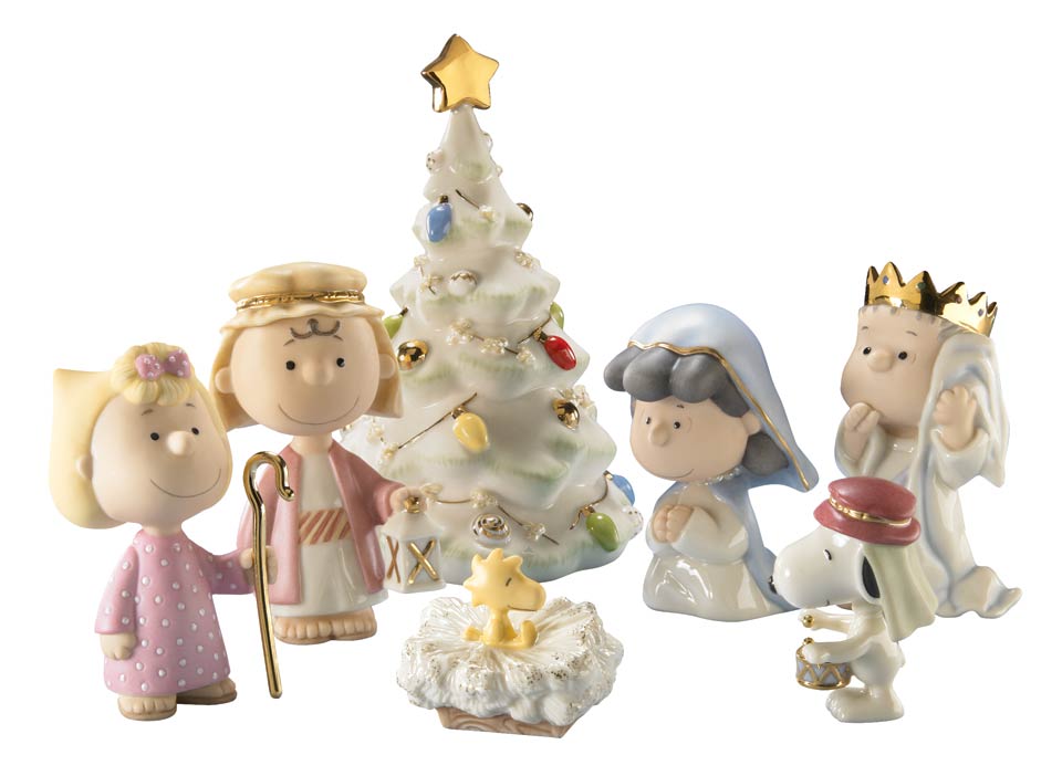7-piece Peanuts Christmas Pageant Figurine