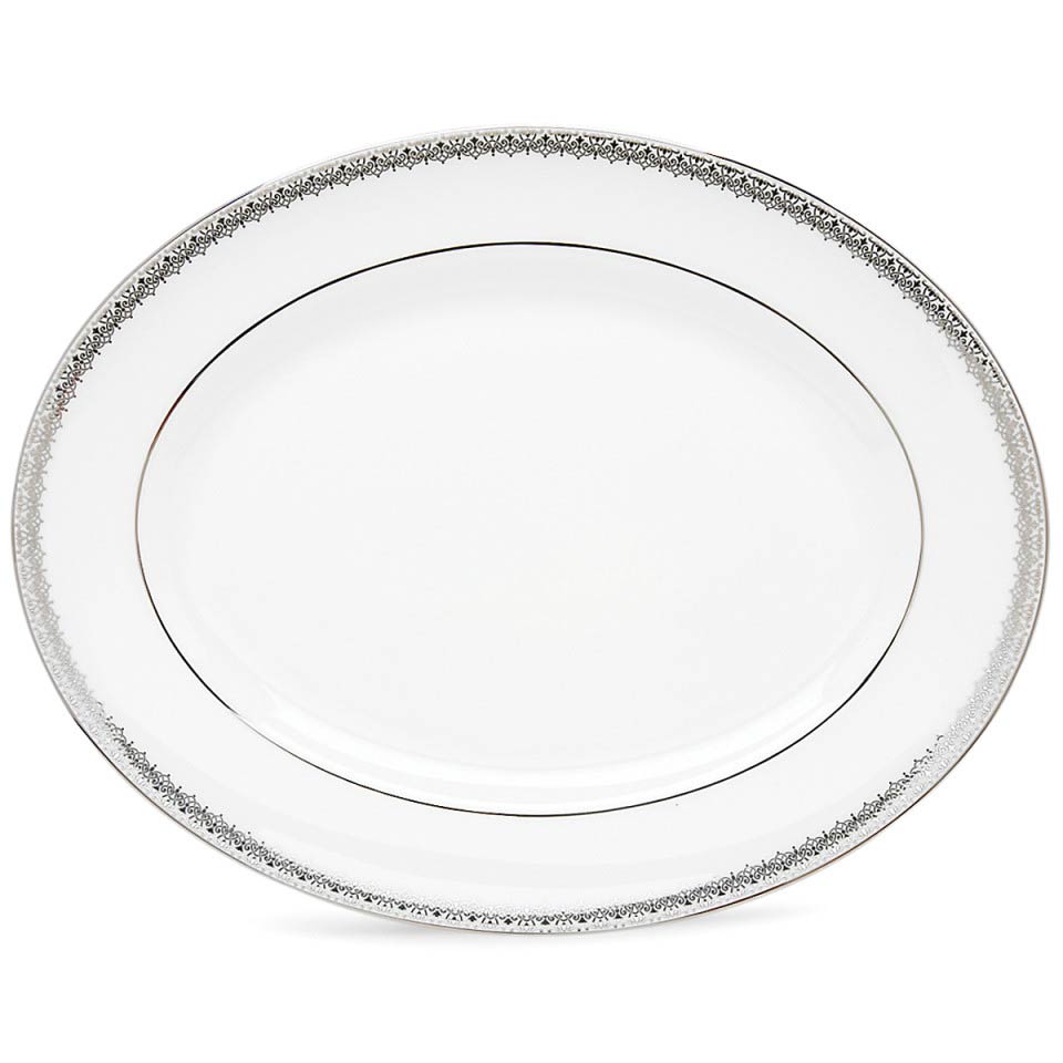 Lace Couture 13 Oval Platter