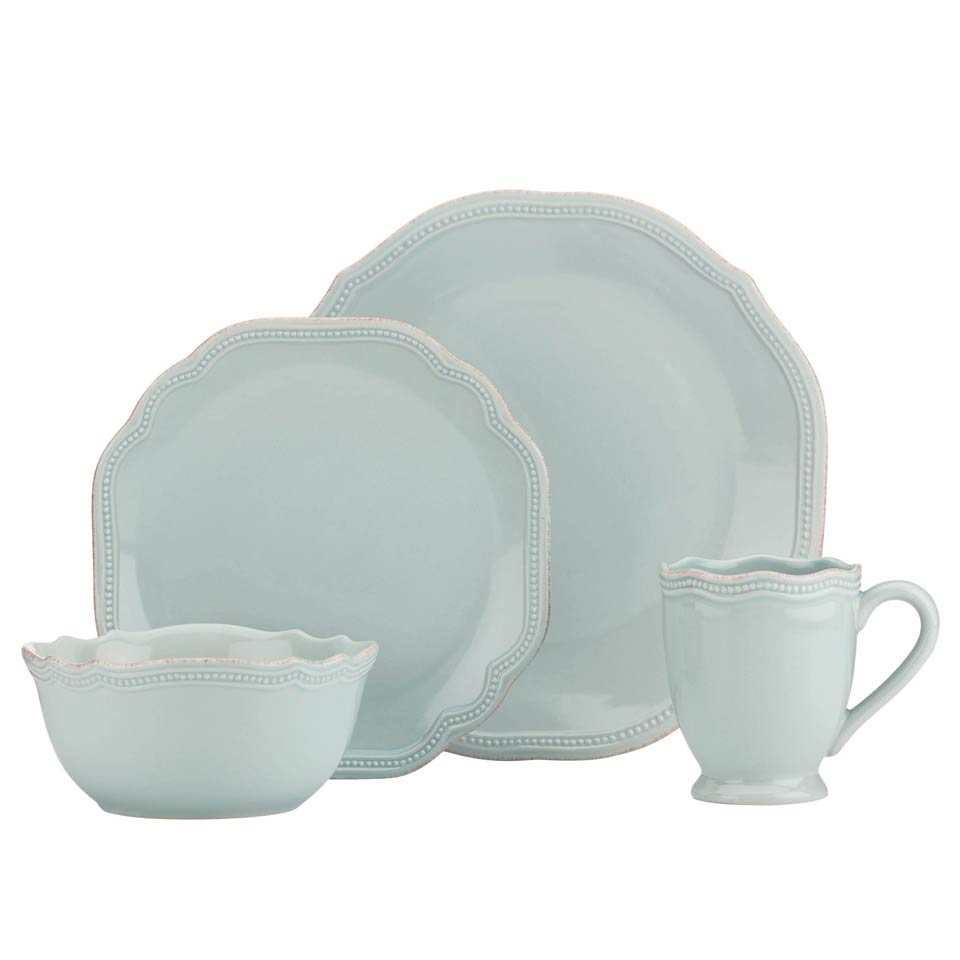 Ice Blue 4-piece Place Setting