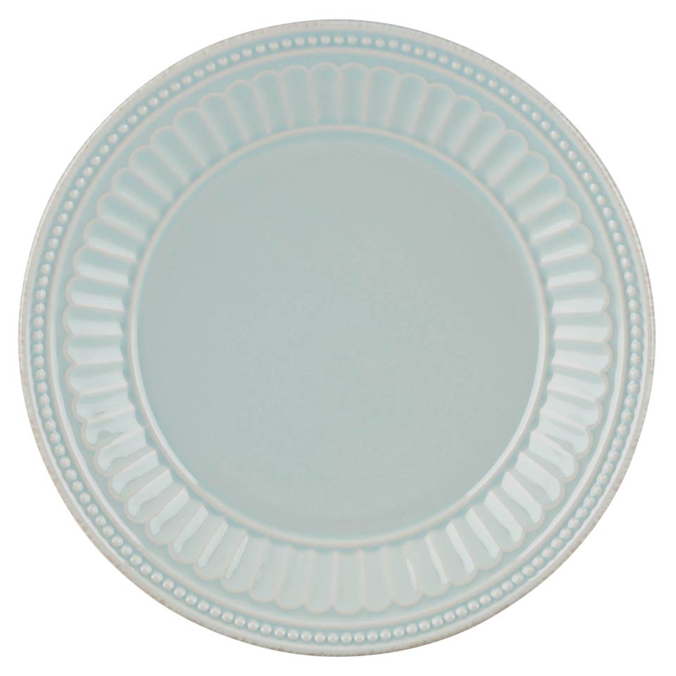 Ice Blue Dessert Plate