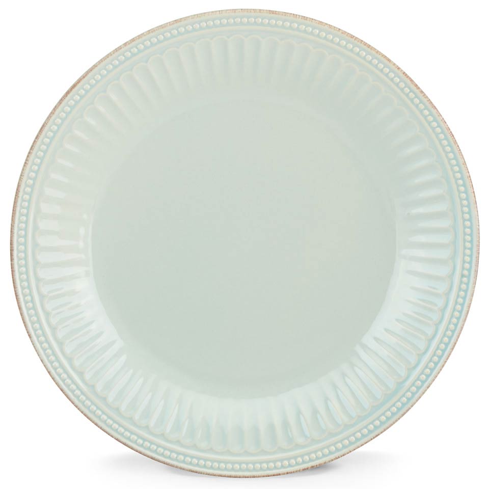 Ice Blue Dinner Plate