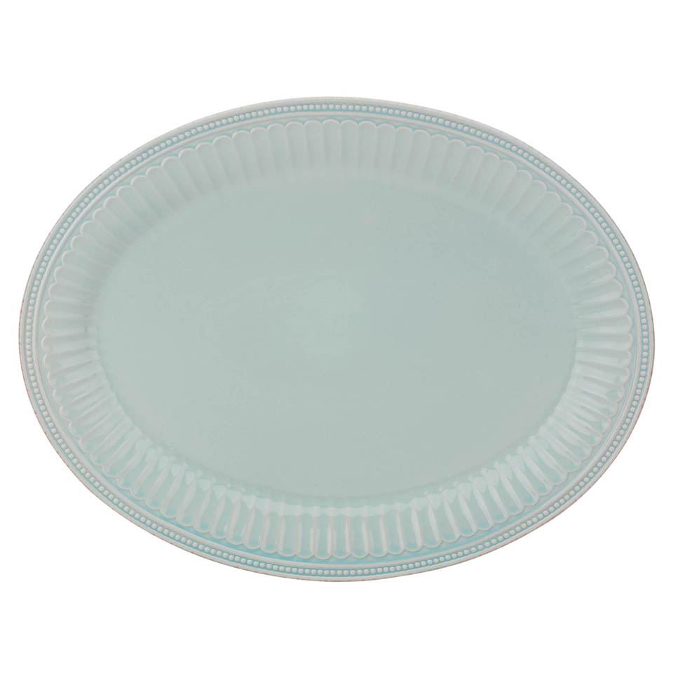 16 Ice Blue Platter
