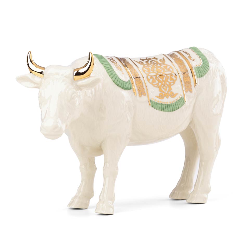 First Blessing Standing Ox Figurine