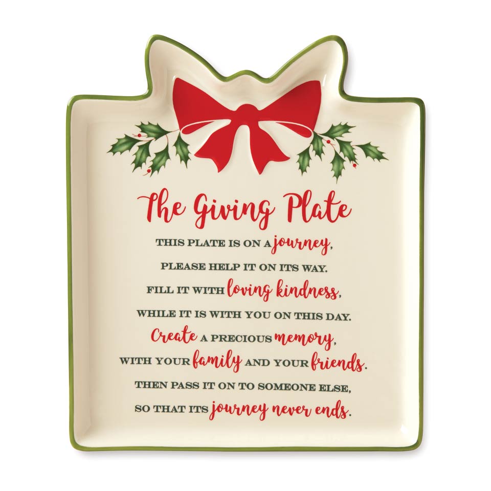 Gift Giving Plate