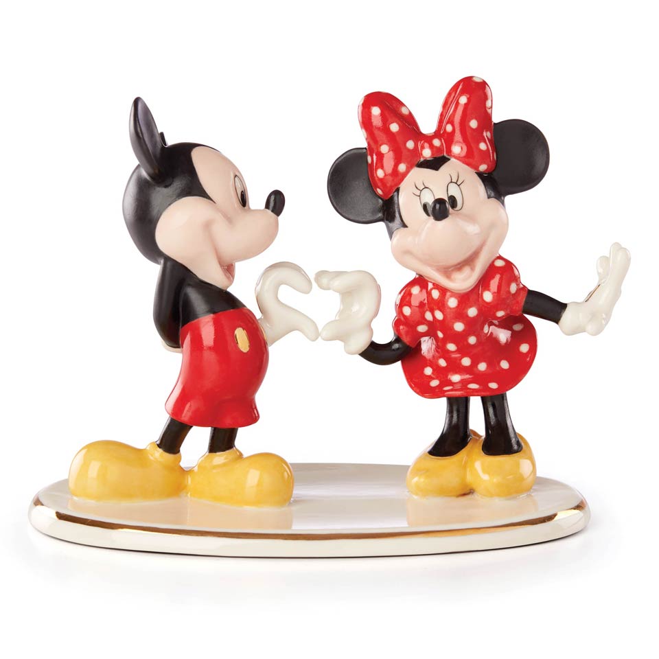 Mickey And Minnie Two Hearts As One