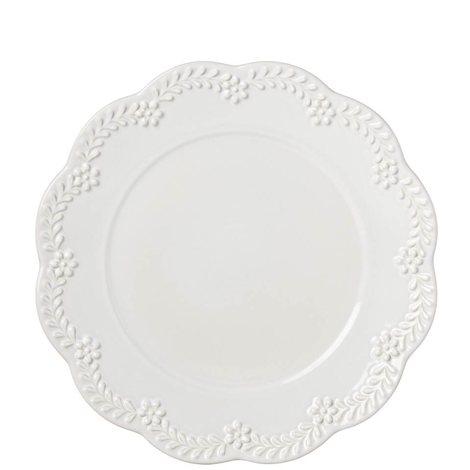White Accent Plate