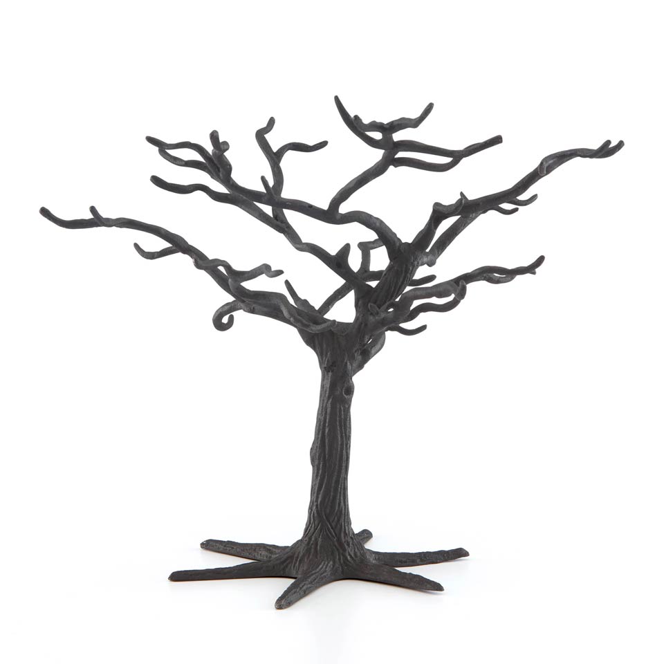 Matte Black Metal Tree