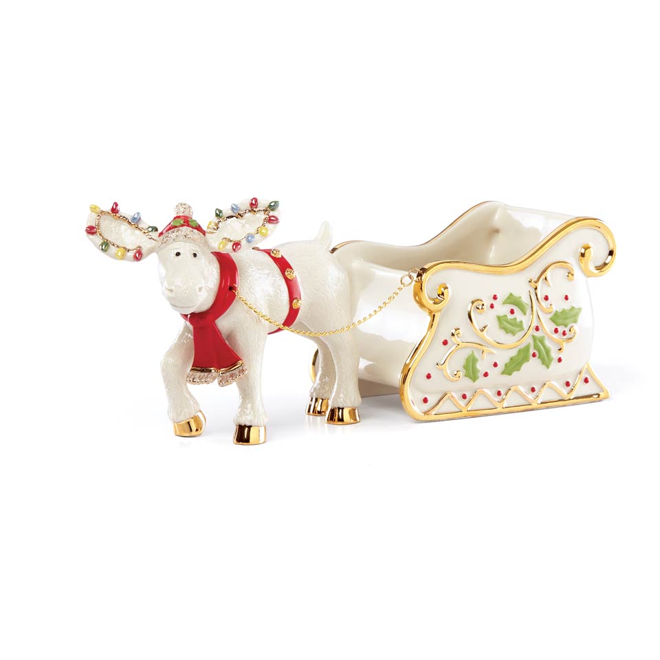 Merry Marcel Moose Figural Candy Dish