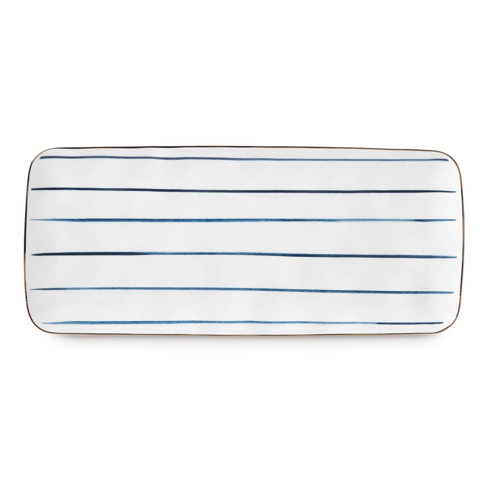 Stripe Hors D'oeuvres Tray