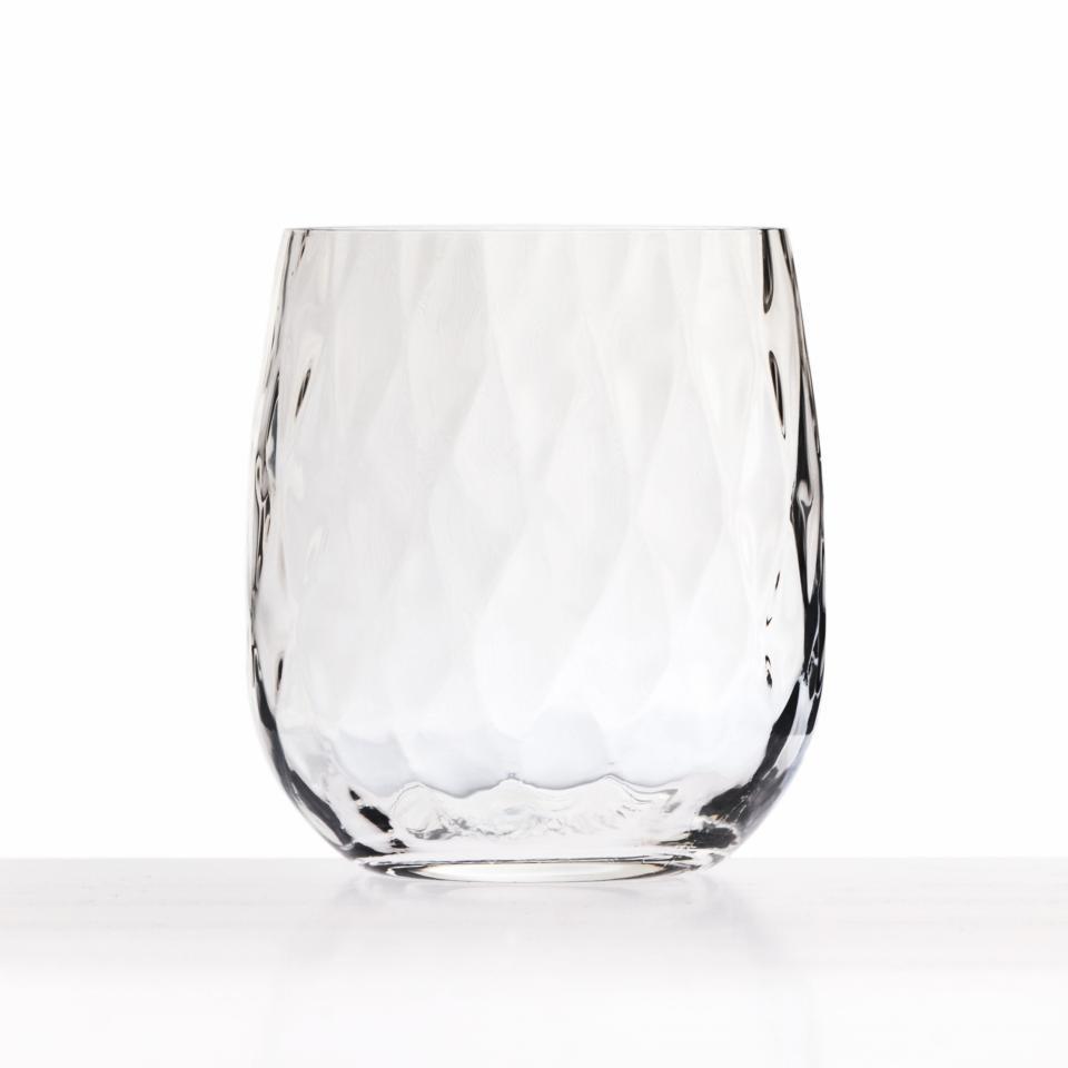 Our new Abigail glassware is absolutely stunning! The diamond shaped optic  sets it apart from other
