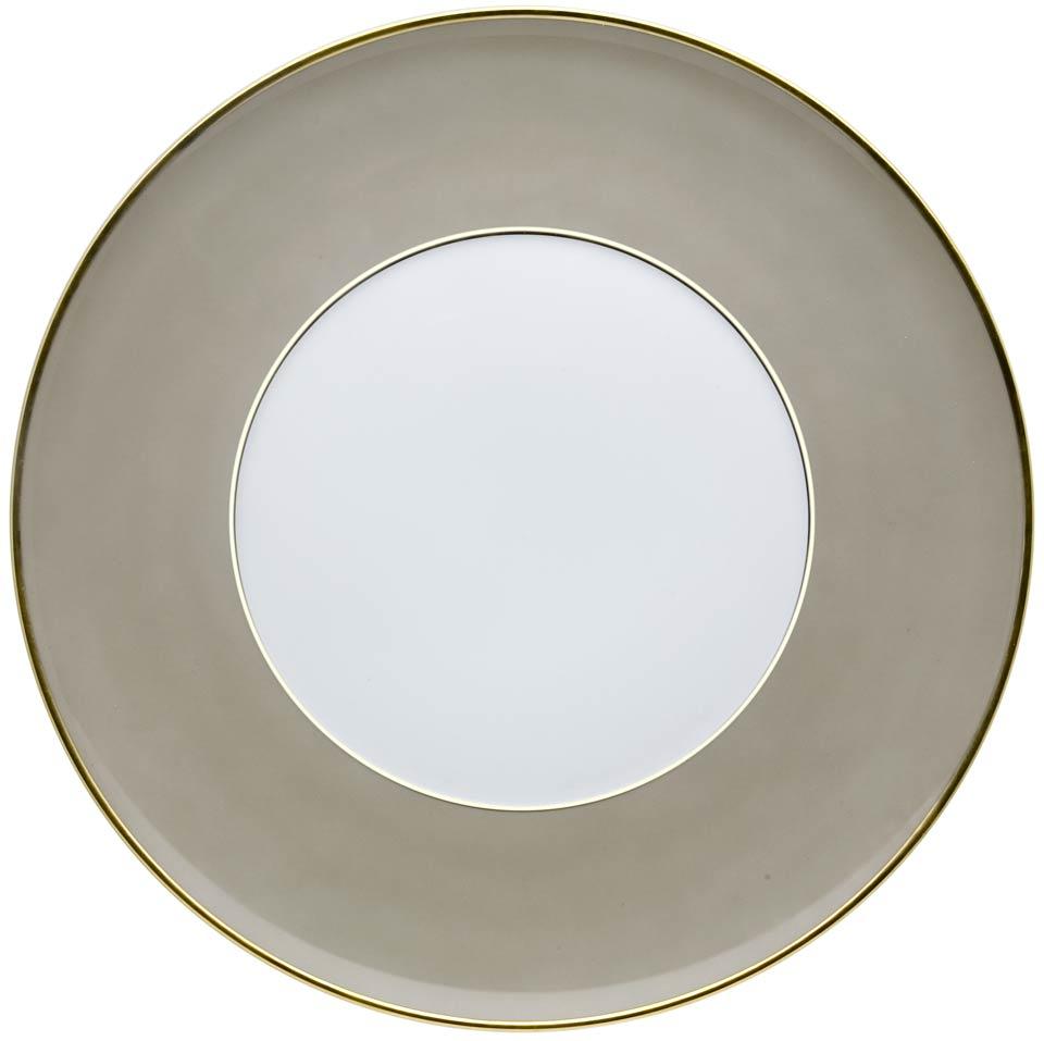 Vista Alegre ~ Rocco ~ Charger Plate Grey and Gold, Price ...