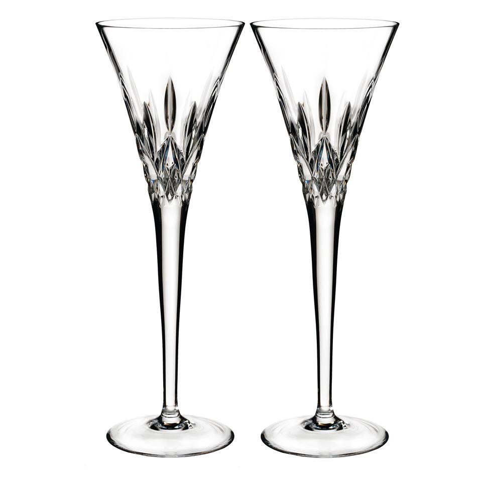 Toasting Flute Pair, Clear