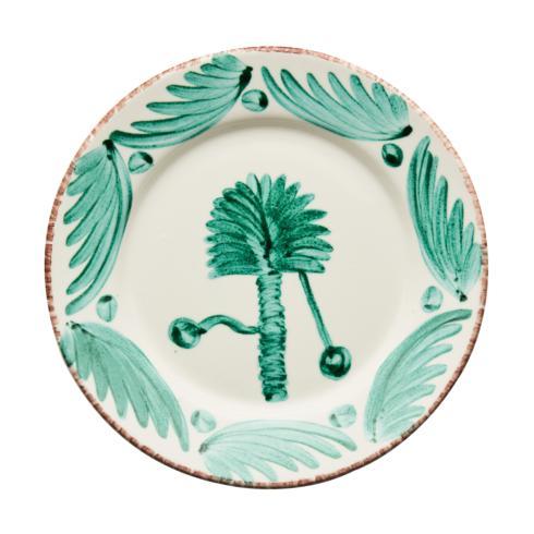 $120.00 Dinner Plate, Palm, Set Of 2