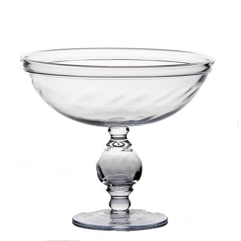 $324.00 Footed Optic Compote