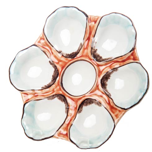 Abigails   Oyster Plate, Salmon, Set Of 2 $106.00