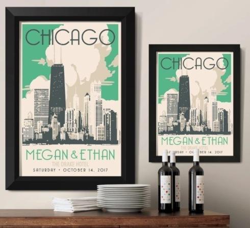  Chicago Gold Coast Framed Print