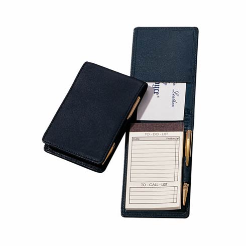 $55.00 Leather Deluxe Flip Style Note Jotter
