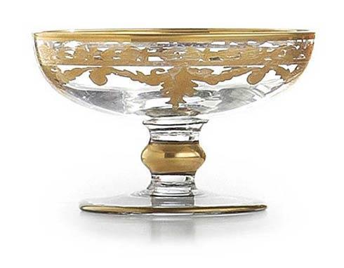 $168.00 Gold Small Compote