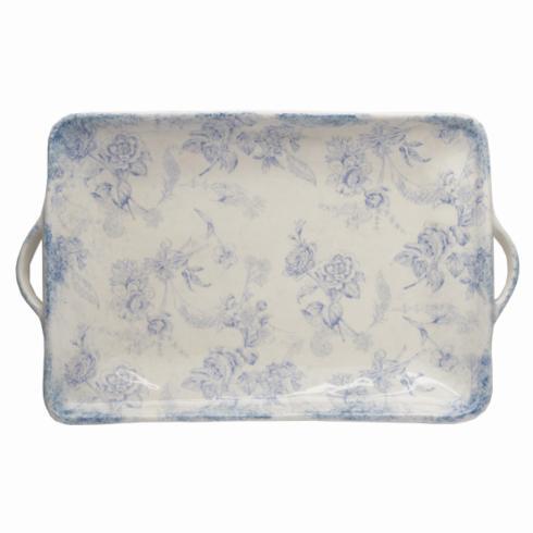 $231.00 Rectangular Tray with Handles