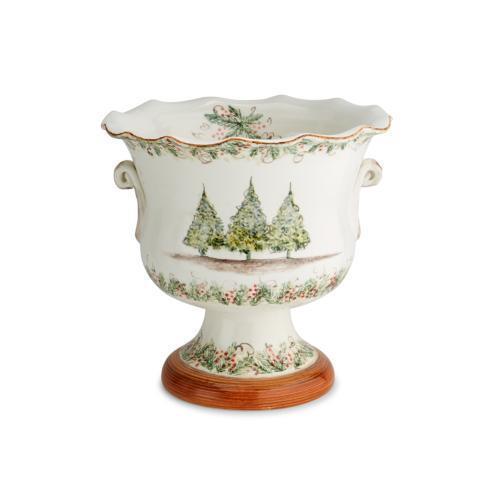 Arte Italica  Natale Footed Cachepot $378.00