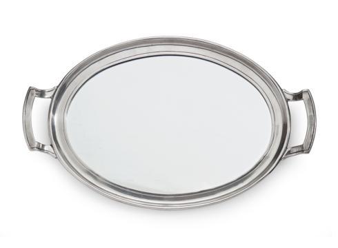 Arte Italica  Roma Mirror Tray with Handles $447.00