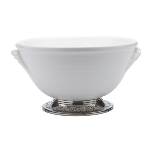 $420.00 Footed Bowl with Rope Handles