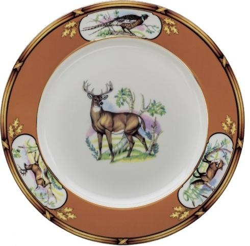 $89.00 American Wildlife 10.58" Buck Dinner Plate