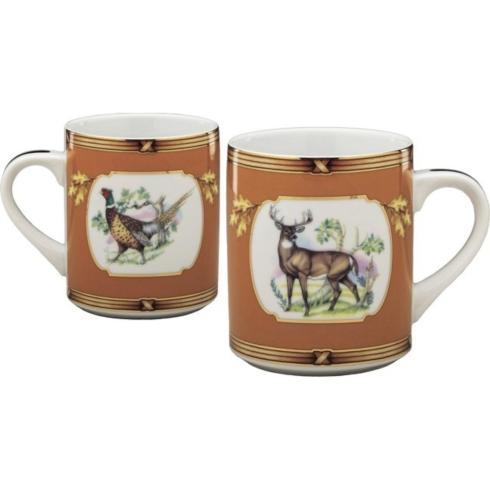 $52.00 American Wildlife Buck/Pheasant Mug