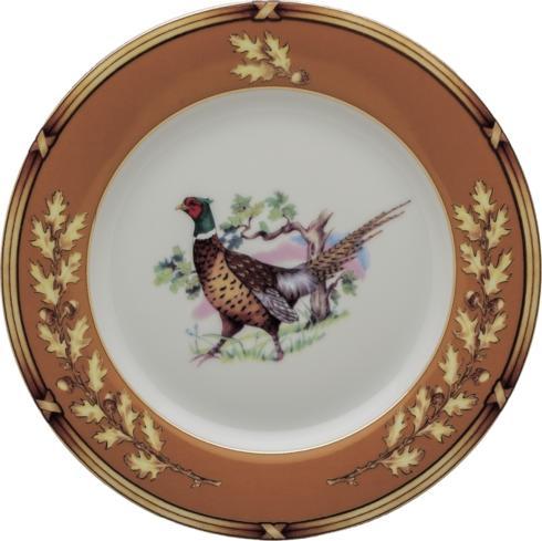 $68.00 American Wildlife Pheasant 8" Salad Plate