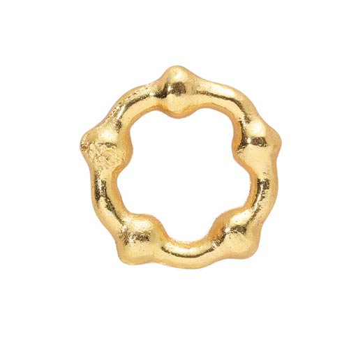 Bodrum  Eternity Gold Napkin Ring - Pack of 4 $36.00