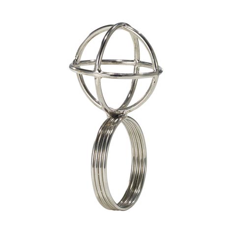 $16.99 Silver Napkin Ring - Pack of 4