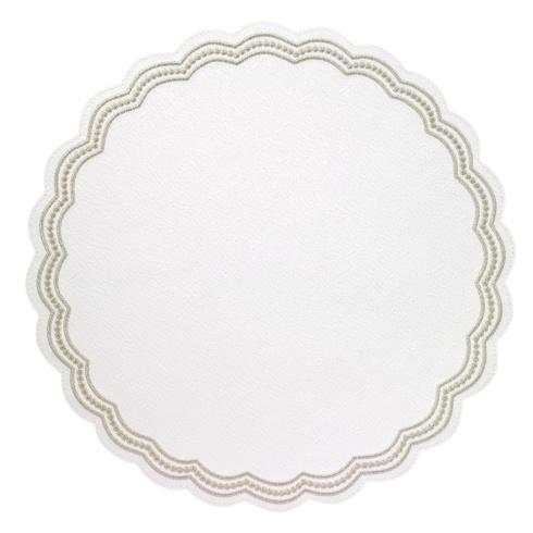 $153.00 Champagne 15" Round Mat - Pack of 4