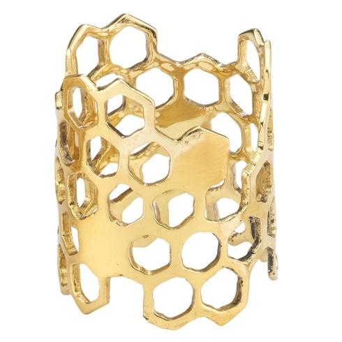 Honeycomb Napkin Ring collection with 1 products