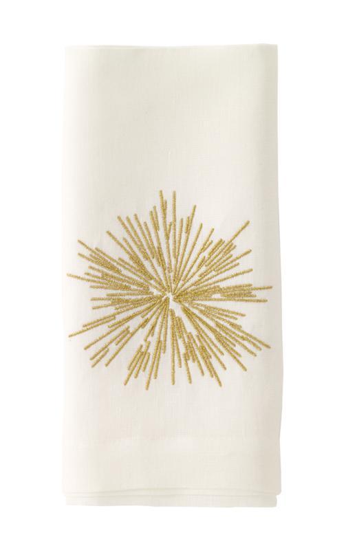 Gold Embroidered 22" Napkin p/4 - $122.00