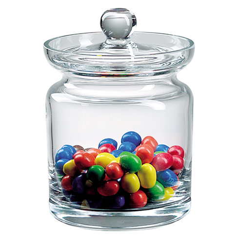 $34.95 Aladdin 5.5" Mouth Blown Lead Free Crystal Biscuit or Candy Jar