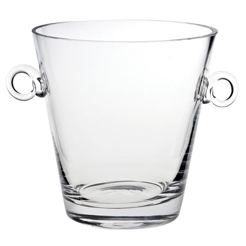 $99.95 Manhattan Mouth Blown Lead Free European Ice Bucket  or Cooler H8 in.